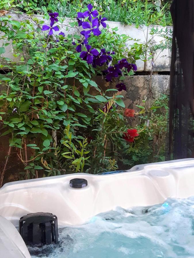Dans Un Jardin Bb Et Jacuzzi Bed and Breakfast Mandelieu Exteriör bild
